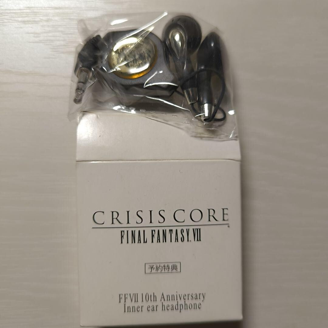 Final Fantasy 7 Crisis Core Ear Headphone PSP Limited 10th Anniversary FF VII - Image 7