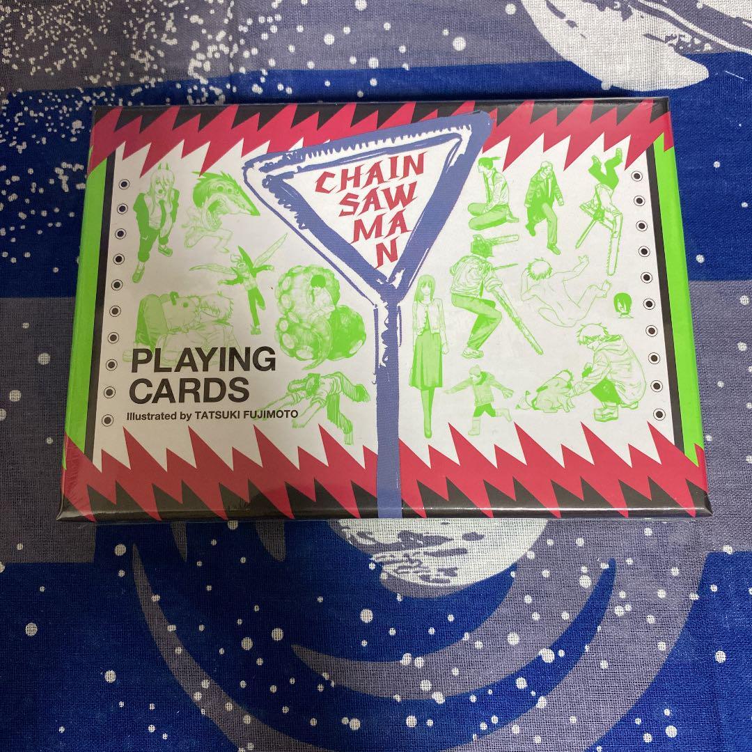 Chainsaw Man Foil Stamped Playing Cards Trumps Jump Festa 2022 Tatsuki Fujimoto