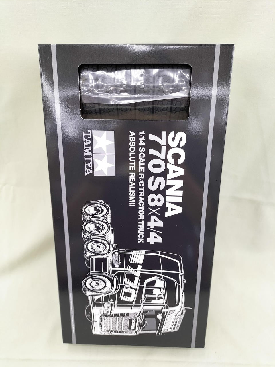 1/14 SCALE RADIO CONTROL TRACTOR TRUCK SCANIA 770 S 8x4/4 Model Kit 2023 TAMIYA
