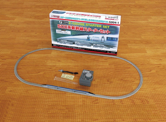 Rokuhan G004-1 Z Scale JR 500 Series Shinkansen Starter Set Train w/Controller