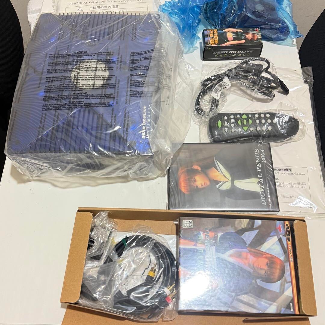Dead or Alive Complete Commemoration Xbox Kasumi Blue Game Console Microsoft