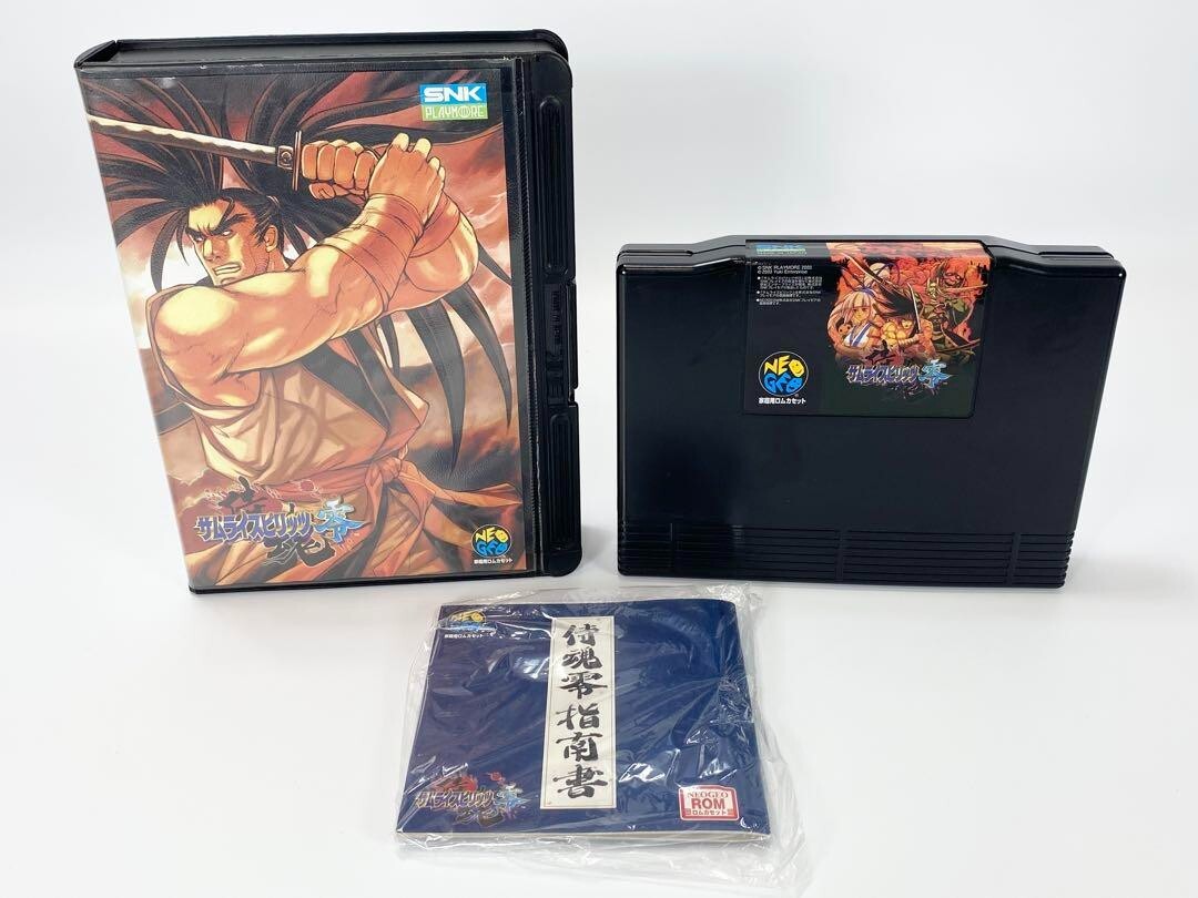 Neo Geo SAMURAI SPIRITS ZERO V 5 fighting game software Hobby SNK 2003 Haohmaru