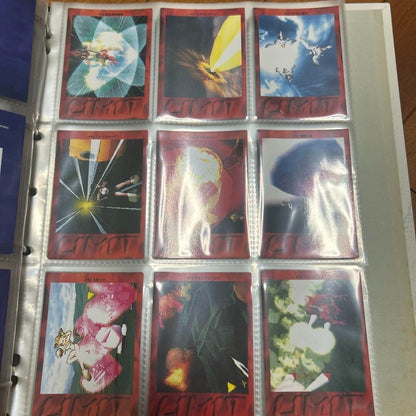 Final Fantasy VII Carddass Masters Complete Set of 140 Cards with Binder Bandai