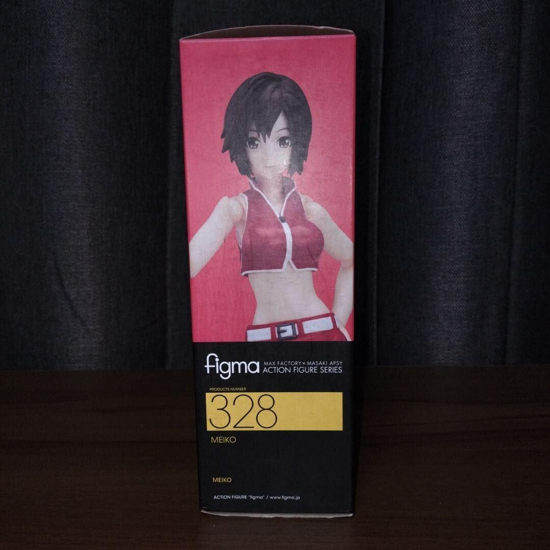 figma MEIKO 328 Vocaloid Action Figure PVC ABS Max Factory 2017 Hobby Toy 145mm