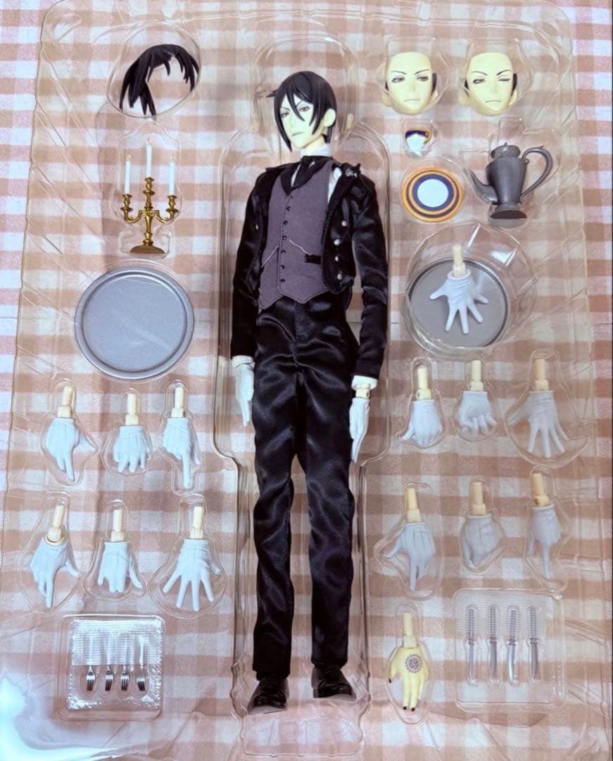 Real Action Heroes No.689 Black Butler Book of Circus Sebastian Michaelis Figure