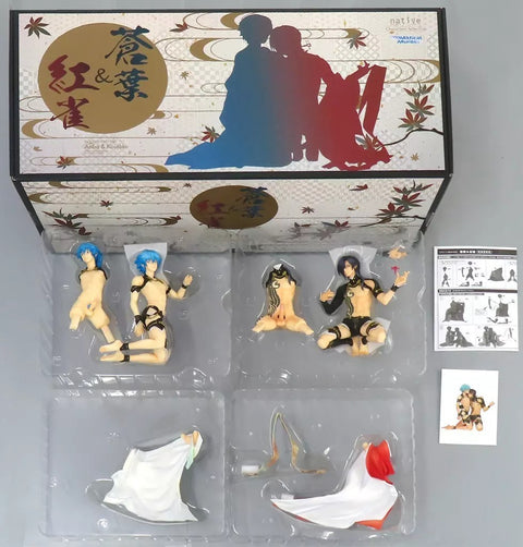 DRAMAtical Murder Aoba &amp; Koujaku 1/6 scale Figure limited PVC ABS Hobby Native