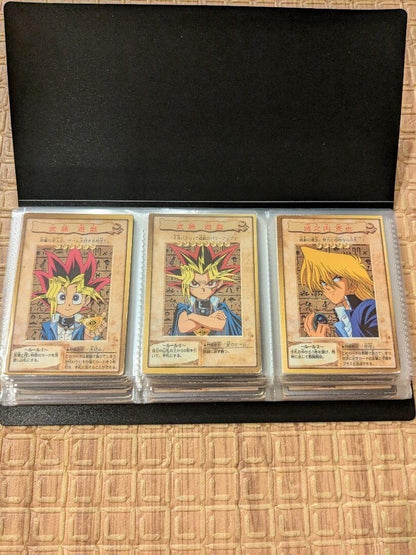 Yu-Gi-Oh Carddass Bandai Version Complete 118 Card Set with Movie Bonus Anime