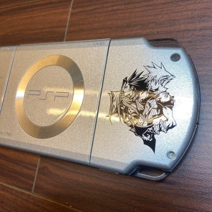 PSP 2000 Final Fantasy 7 Crisis Core Limited Edition 10th Model Silver Console