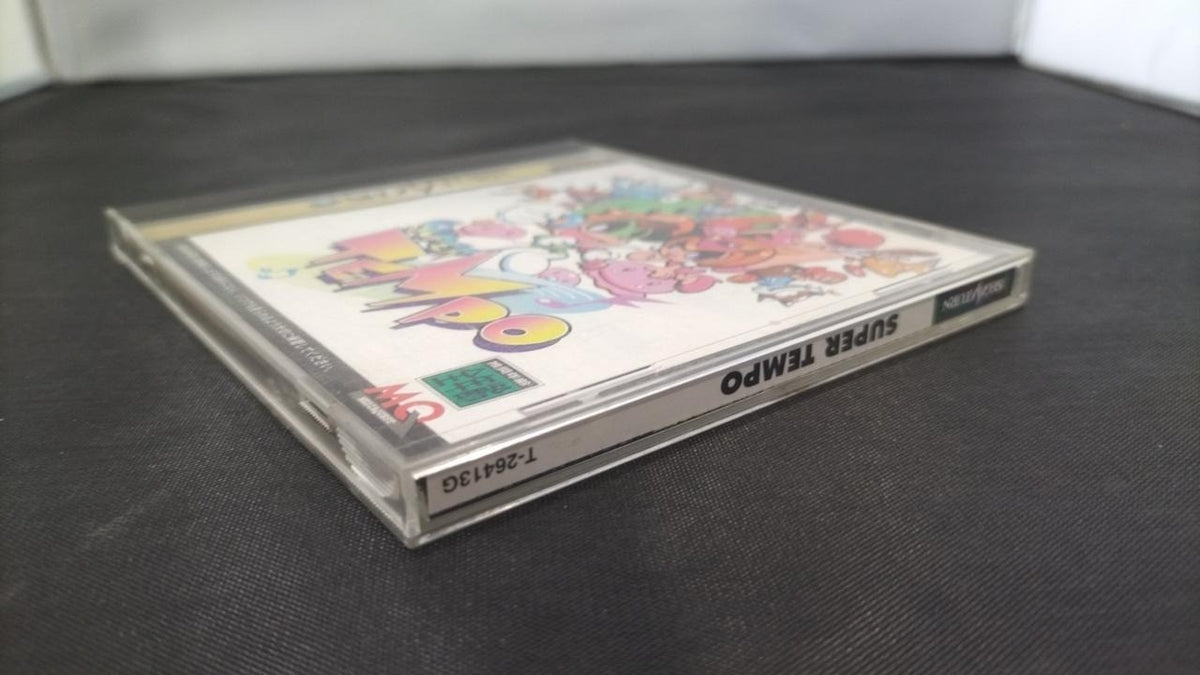 Super Tempo Sega Saturn software platform Video Game Hobby 1998 Media Quest