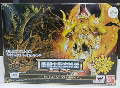 Saint Seiya Cloth Myth EX Soul of Gold God Taurus Aldebaran Figure bonus Set