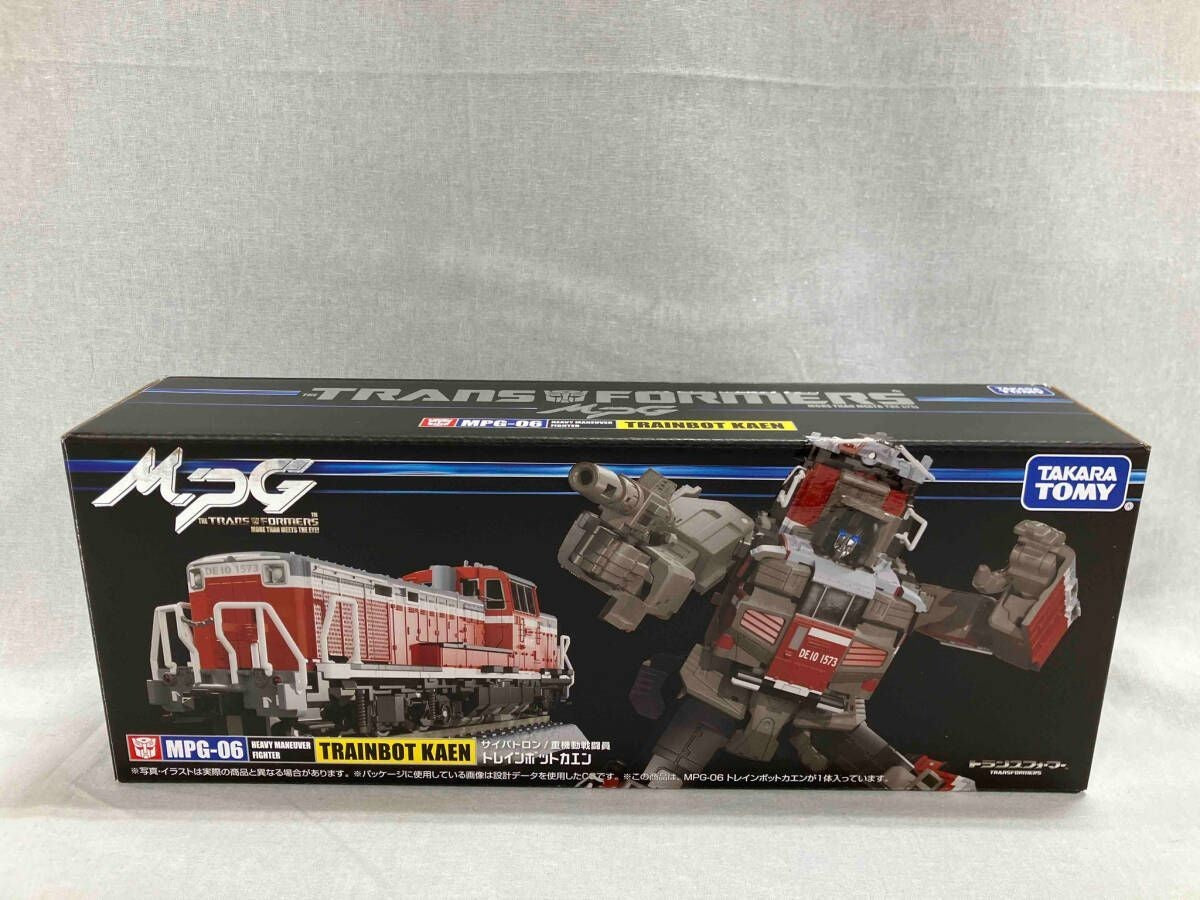 Transformers Masterpiece Trainbot Kaen Raiden MPG-01 to 06 Box Set Takara Tomy - photo 4
