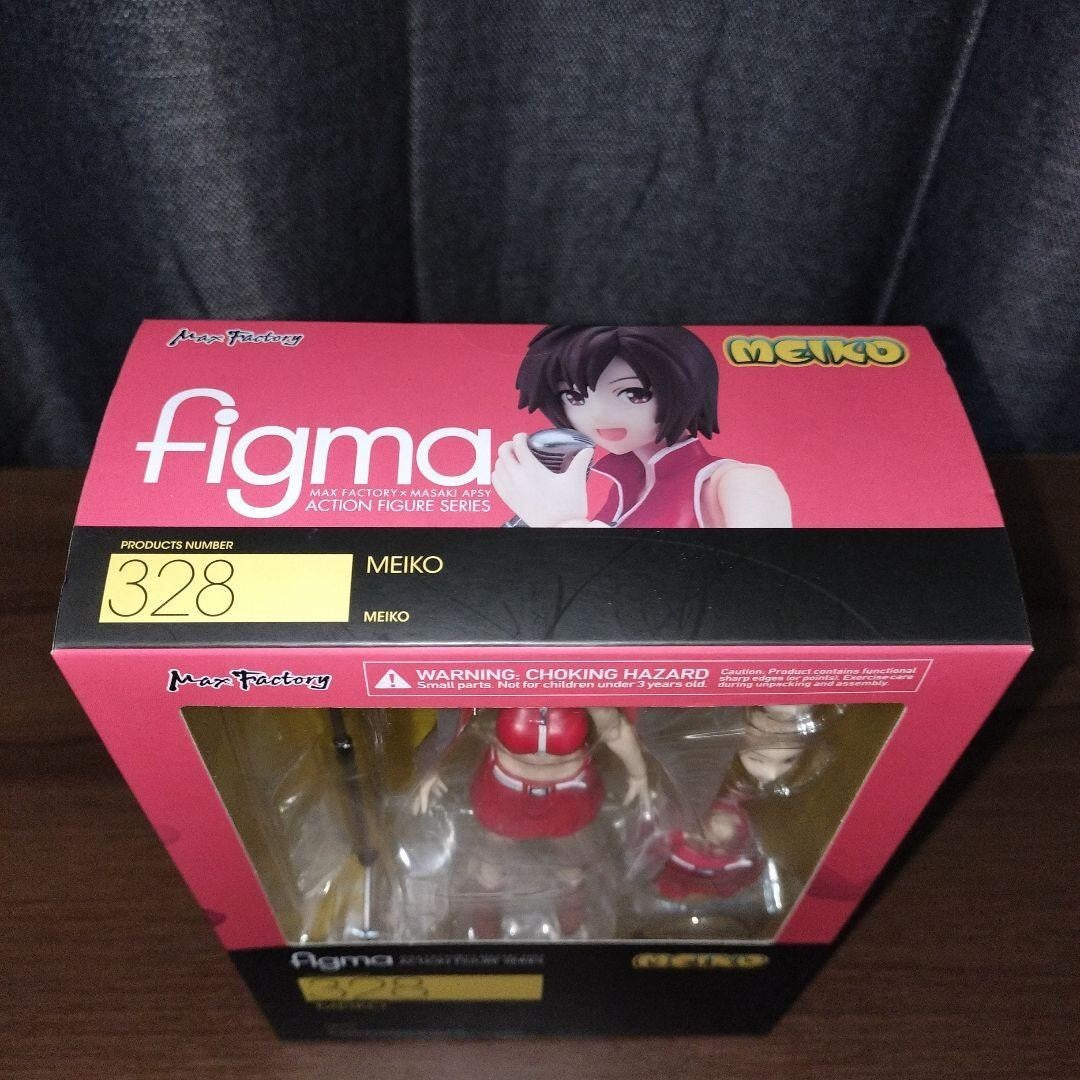 figma MEIKO 328 Vocaloid Action Figure PVC ABS Max Factory 2017 Hobby Toy 145mm