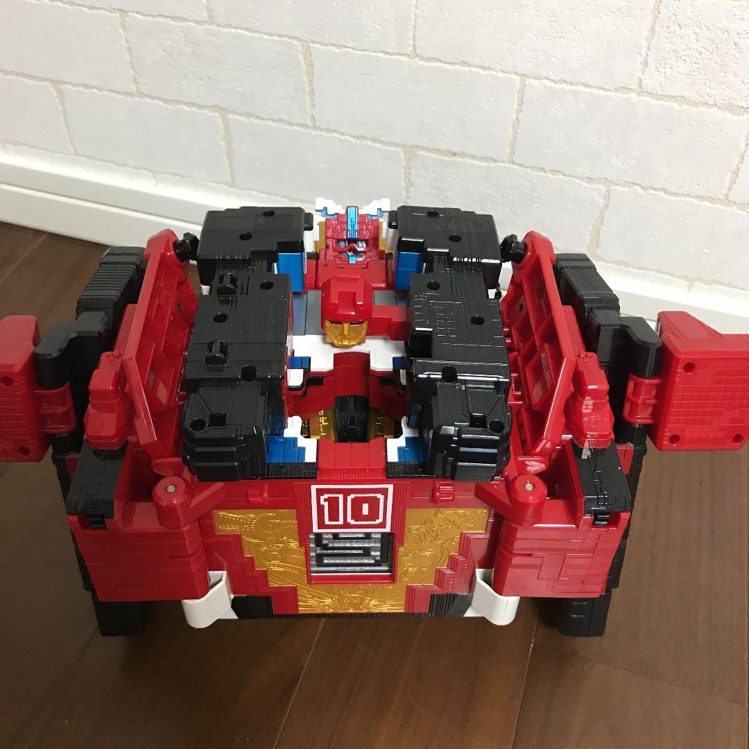 POWER RANGERS Zyuohger DX Wild Tousai Dodeka King Megazord Cube Action Figure - photo 6