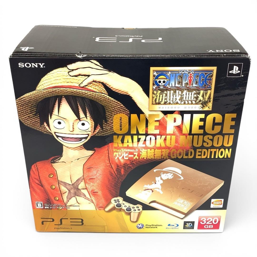One Piece Kaizoku Musou Gold Edition PS3 Console Limited Model Collector's Item - photo 3