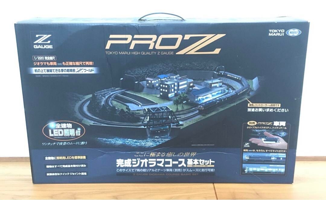 PRO Z 1/220 Completed diorama course basic set Tokyo Marui PZ3-001 Z gauge 2007 - photo 8