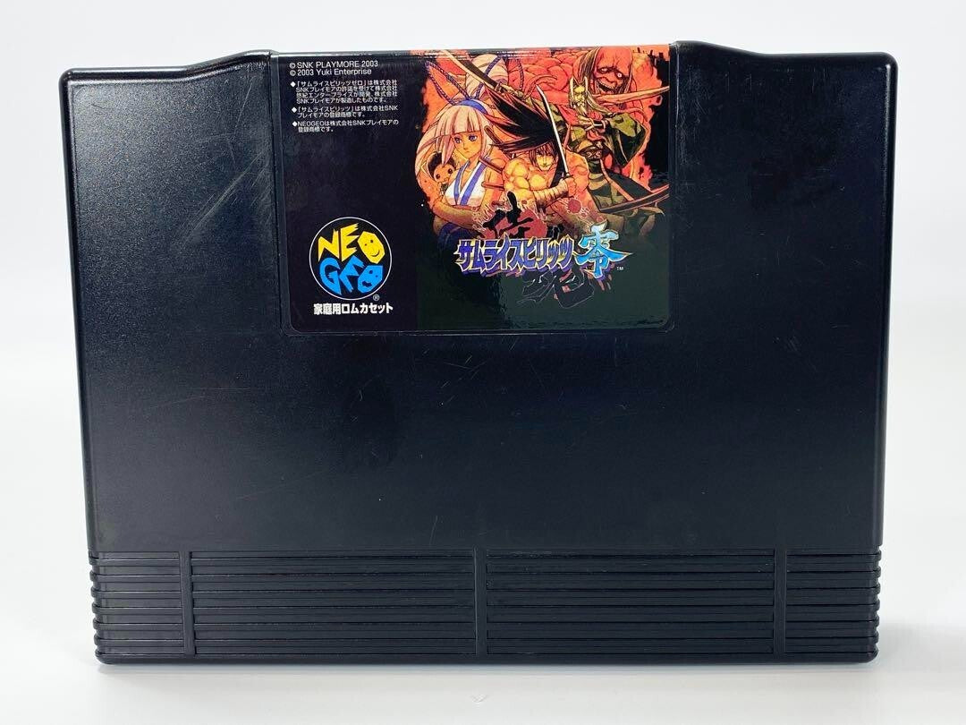 Neo Geo SAMURAI SPIRITS ZERO V 5 fighting game software Hobby SNK 2003 Haohmaru