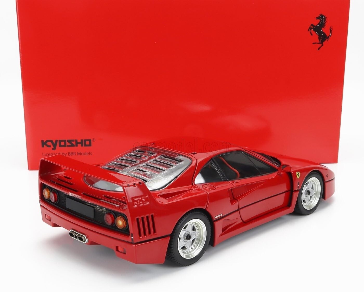 Original 1/18 Ferrari F40 KS08416R Miniature Super Car Toy Hobby 2023 Kyosho