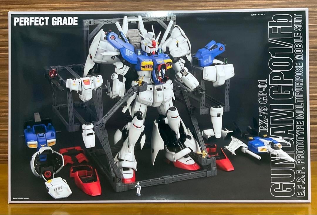 Mobile Suit Gundam 0083 Stardust Memory GP01 perfect grade model kit BANDAI - photo 4