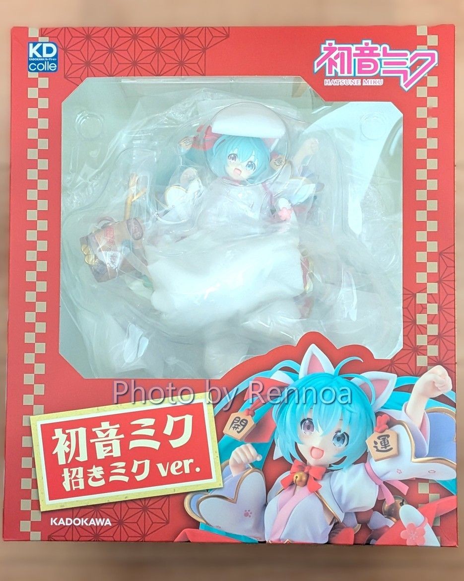 Vocaloid Hatsune Miku KDcolle Maneki Miku Ver 1/7 Scale Figure Kadokawa 2024 - photo 11