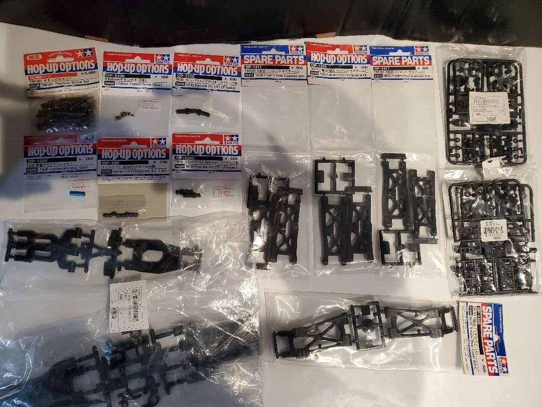 1/10 SCALE R/C 2WD HIGH PERFORMANCE OFF ROAD RACER TRF201 CHASSIS KIT TAMIYA