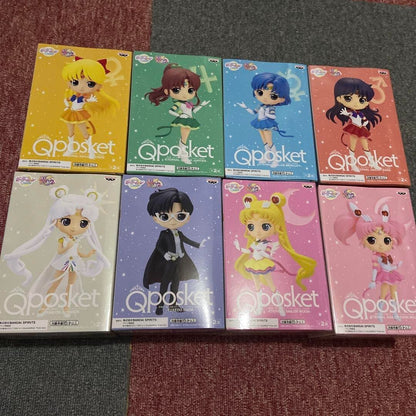 Q Posket Sailor Moon Cosmos A Type Complete Set Figure BANPRESTO 2023 Hobby