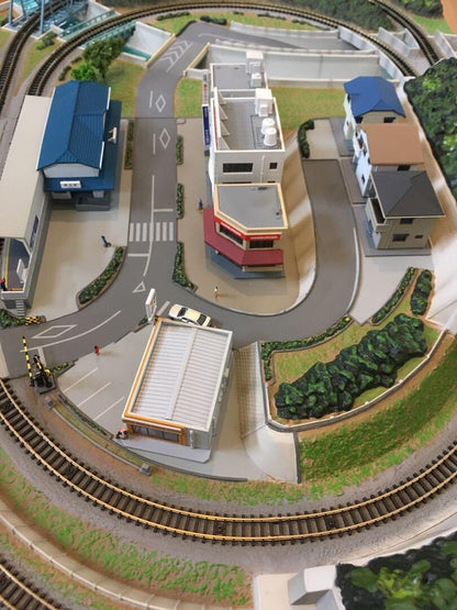 PRO Z 1/220 Completed diorama course basic set Tokyo Marui PZ3-001 Z gauge 2007 - photo 6