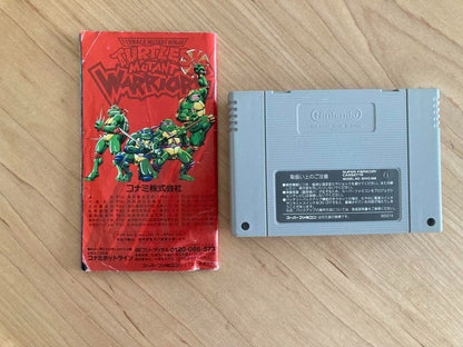 Teenage Mutant Ninja Turtles Tournament Fighters Super Famicom 1993 Game Konami