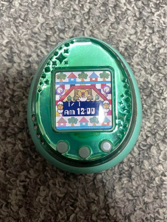 Tamagotchi iD L Version Green Color Model Premium Bandai Japanese games 2011