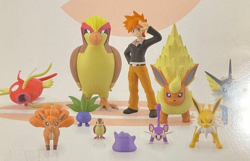 Pokemon scale World kanto region 2 Set 1/20 Scale Figure Hobby Toy 2020 BANDAI