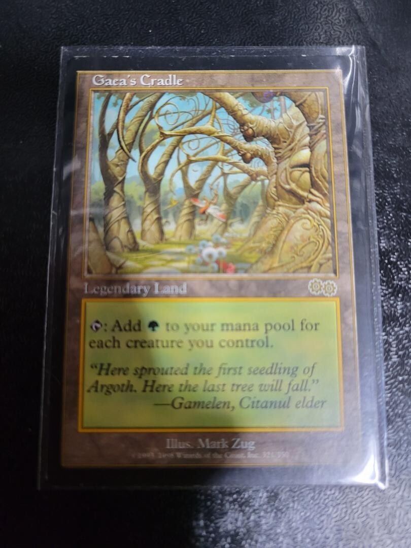 Magic : The Gathering MTG Gaea's Cradle English Vesion Trading Card Game Limited