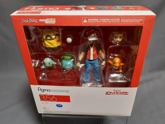 Pokemon Red Trainer figma Action Figure Series No. 356 Max Factory PocketMonster