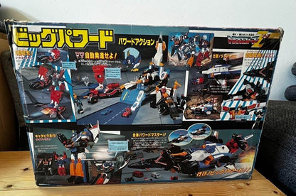 Transformers G1 Big Powered C-353 Action Figure Set 3 Machines Collection Takara