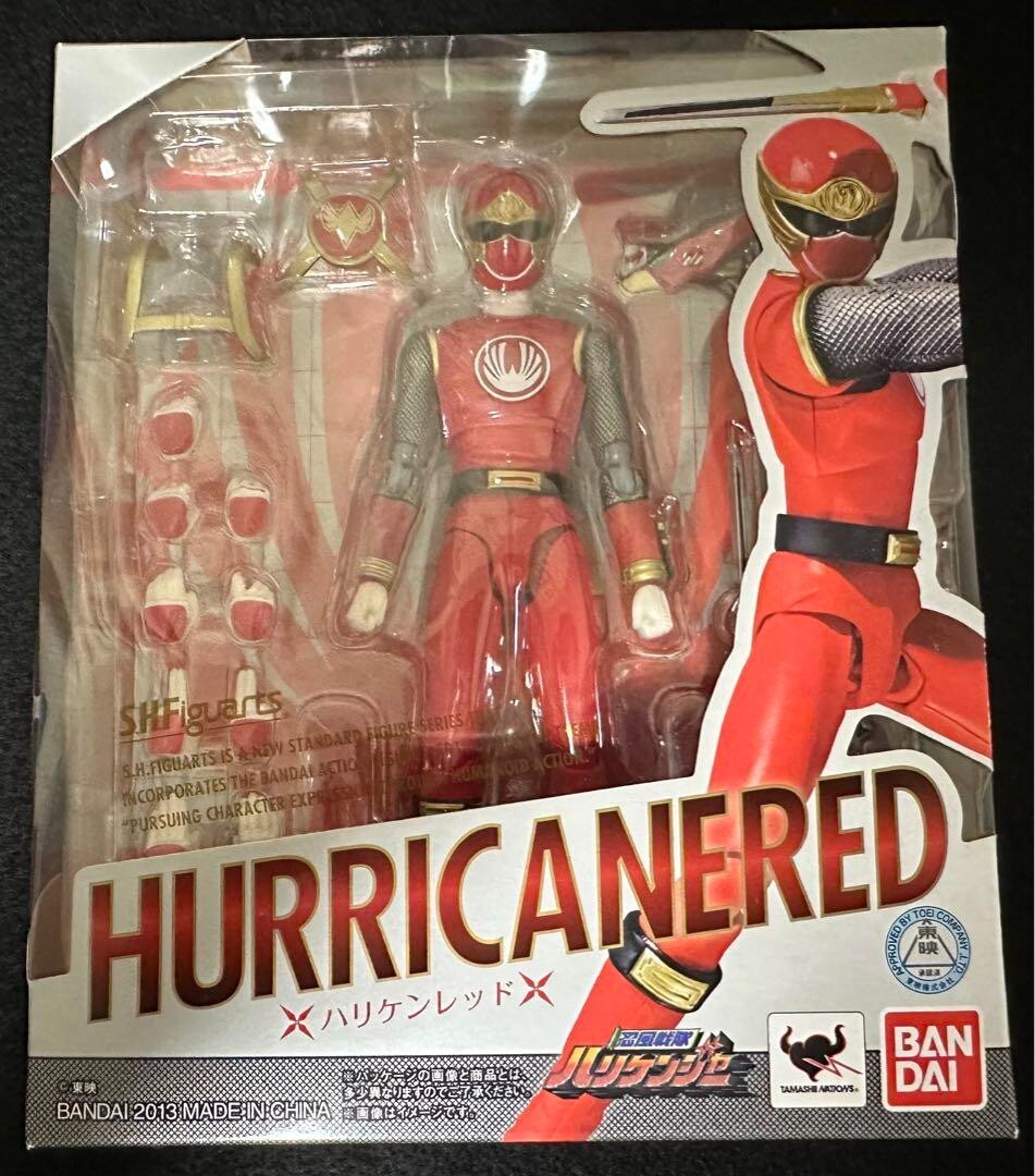 Nimpu Sentai Hurricaneger DX S.H. Figuarts Full set Acton Figure 2013 BANDAI