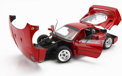 Original 1/18 Ferrari F40 KS08416R Miniature Super Car Toy Hobby 2023 Kyosho