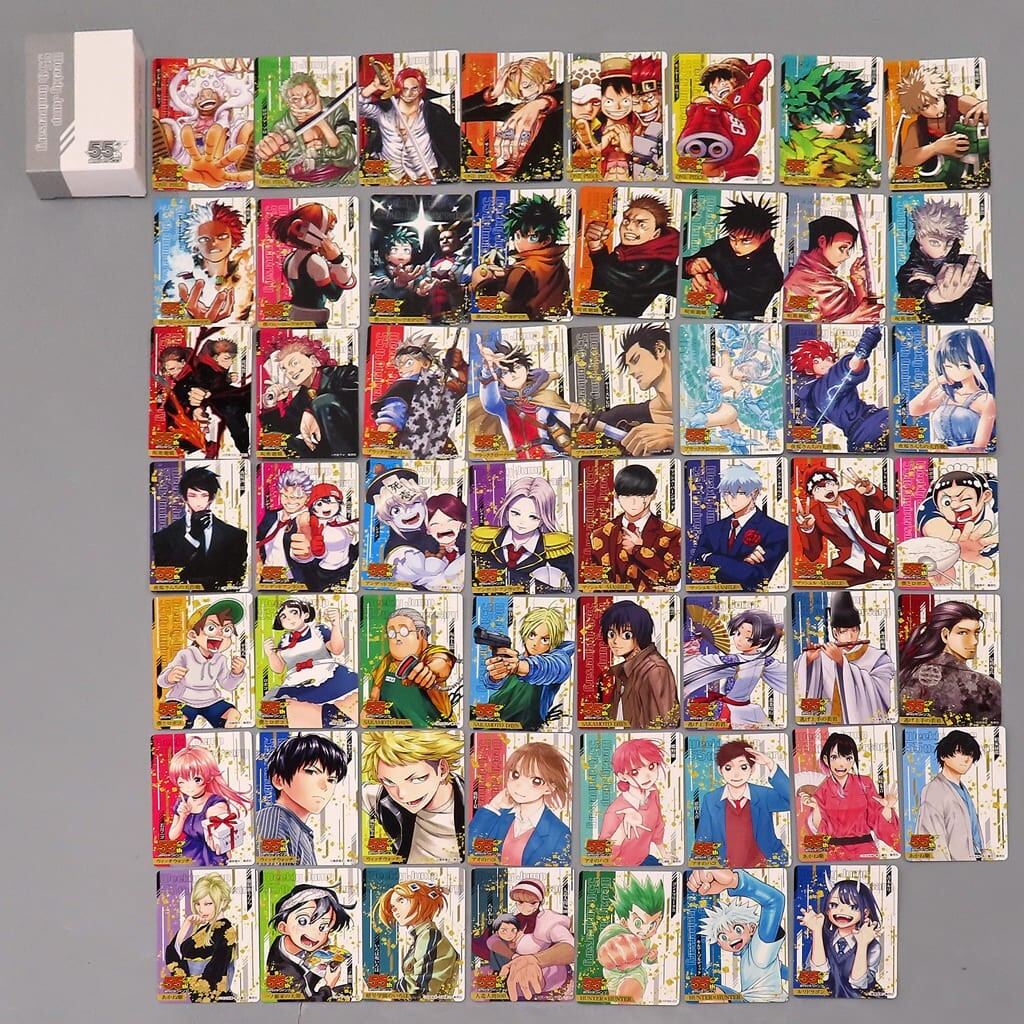Carta Weekly Jump 55th Anniversary Limited Collection Tutti i 55 tipi Set Mer...