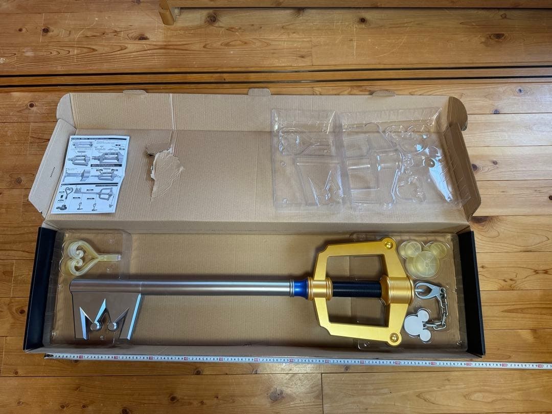 Kingdom Hearts KEY BLADE 950mm Proplica Magic activation sound Bandai 2018 Hobby