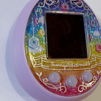 Tamagotchi Meets Fantasy Meets Version Purple Color BANDAI Limited Game Japanese