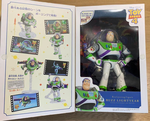 Toy Story 4 Real Posing Figure Buzz Lightyear Disney Pixer Doll TAKARA TOMY