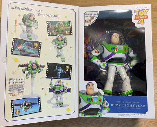 Toy Story 4 Real Posing Figure Buzz Lightyear Disney Pixer Doll TAKARA TOMY