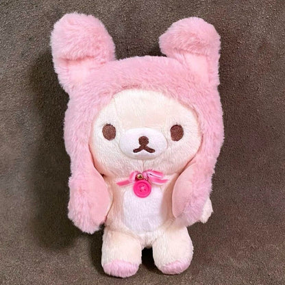 Korilakkuma and Rabbit Tea Time Plush doll up down bunny Gimmick 2020 SAN-X