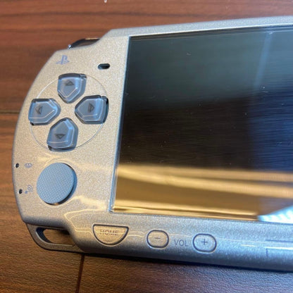 PSP 2000 Final Fantasy 7 Crisis Core Limited Edition 10th Model Silver Console