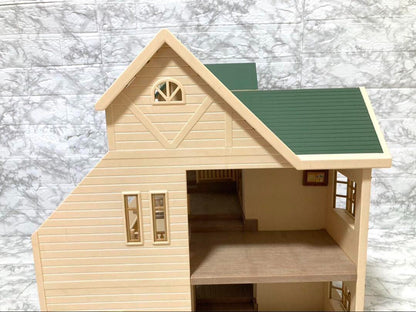 Sylvanian Families A nice house on a green hill Furniture Four rabbits Toy Hobby - photo 7