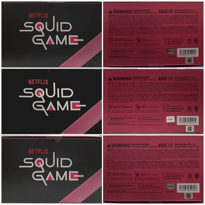 BE@RBRICK Squid Game FRONTMAN GUARD 4 Types Set 100% &amp; 400% Medicom Toy NETFLIX