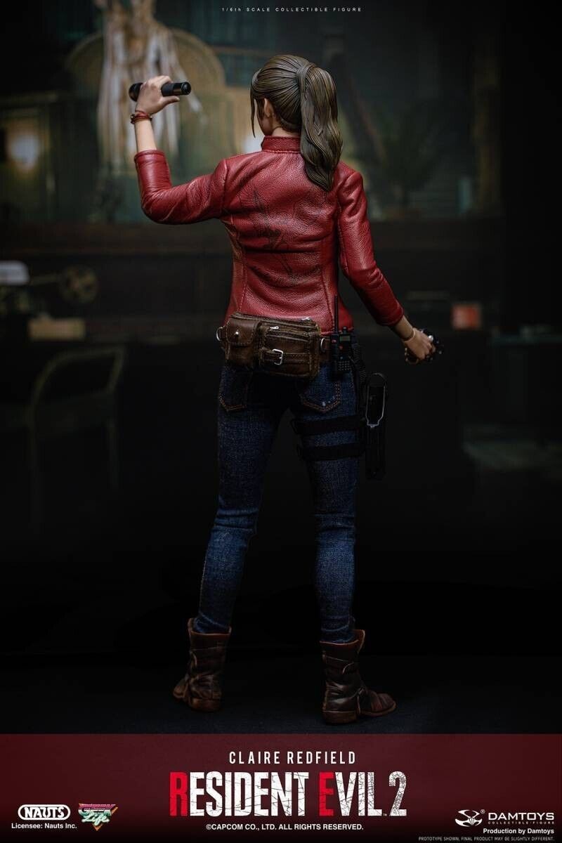 Resident Evil RE:2 Claire Redfield Note DAMTOYS 1/6 Action Figure da collezione - photo 9