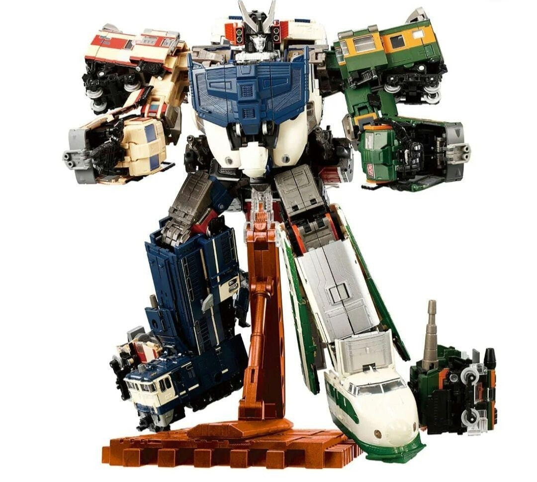 Transformers Masterpiece Trainbot Kaen Raiden MPG-01 to 06 Box Set Takara Tomy - photo 9