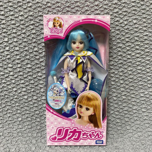 Licca-chan x Hatsune Miku Collaboration Snow Miku Doll Plush 2014 TAKARA TOMY