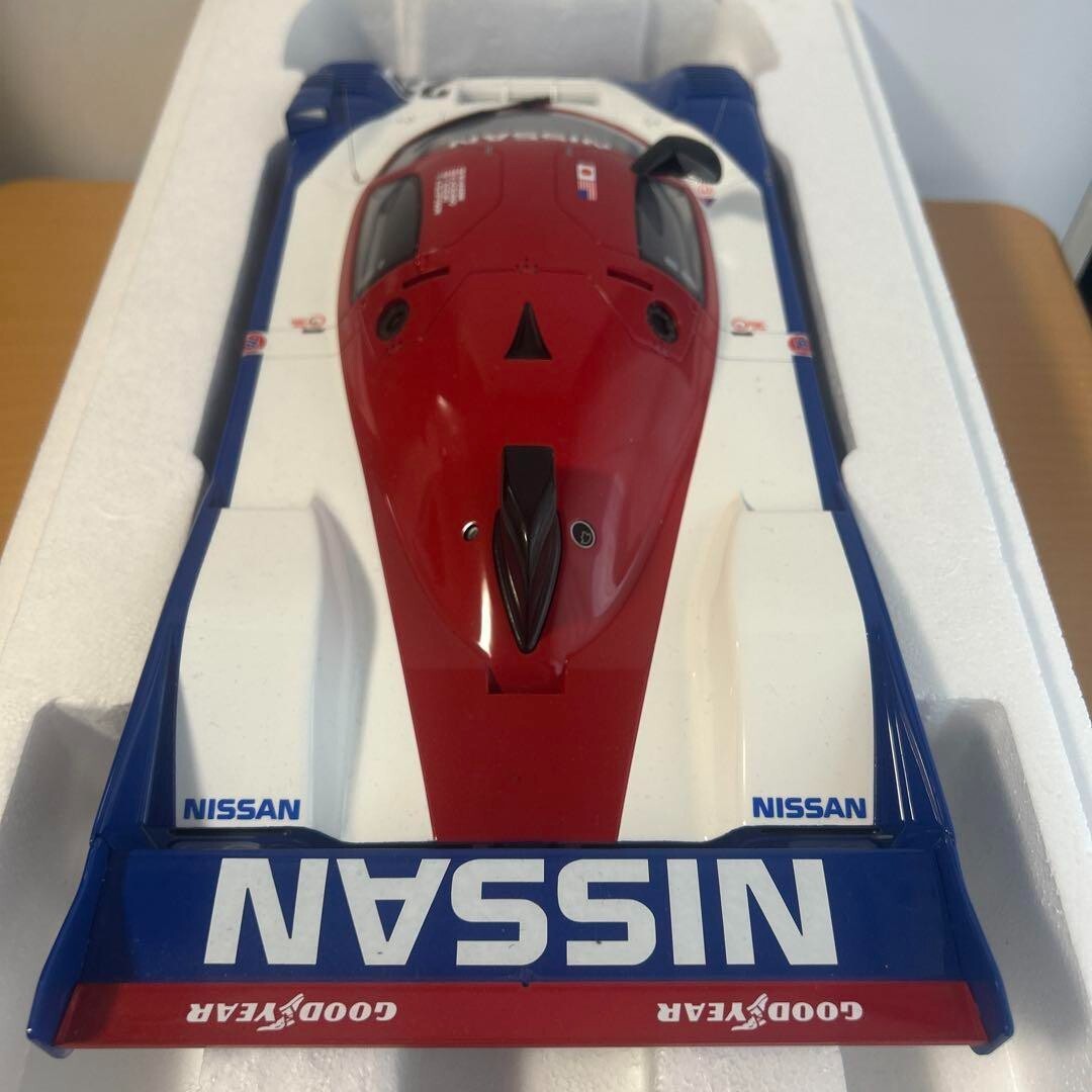 1/12 Scale Nissan R91CP 23 Blue White Red KSR08666A Resin Car Original Kyosho