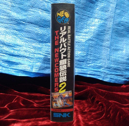 SNK Neo Geo ROM Aes Real Bout Garou Densetsu 2 THE NEWCOMERS 1998 Fighting Game