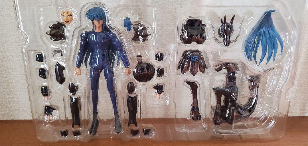 Saint Seiya Myth Cloth Black Swan &amp; Black Dragon Action Figure Animation Bandai - photo 6