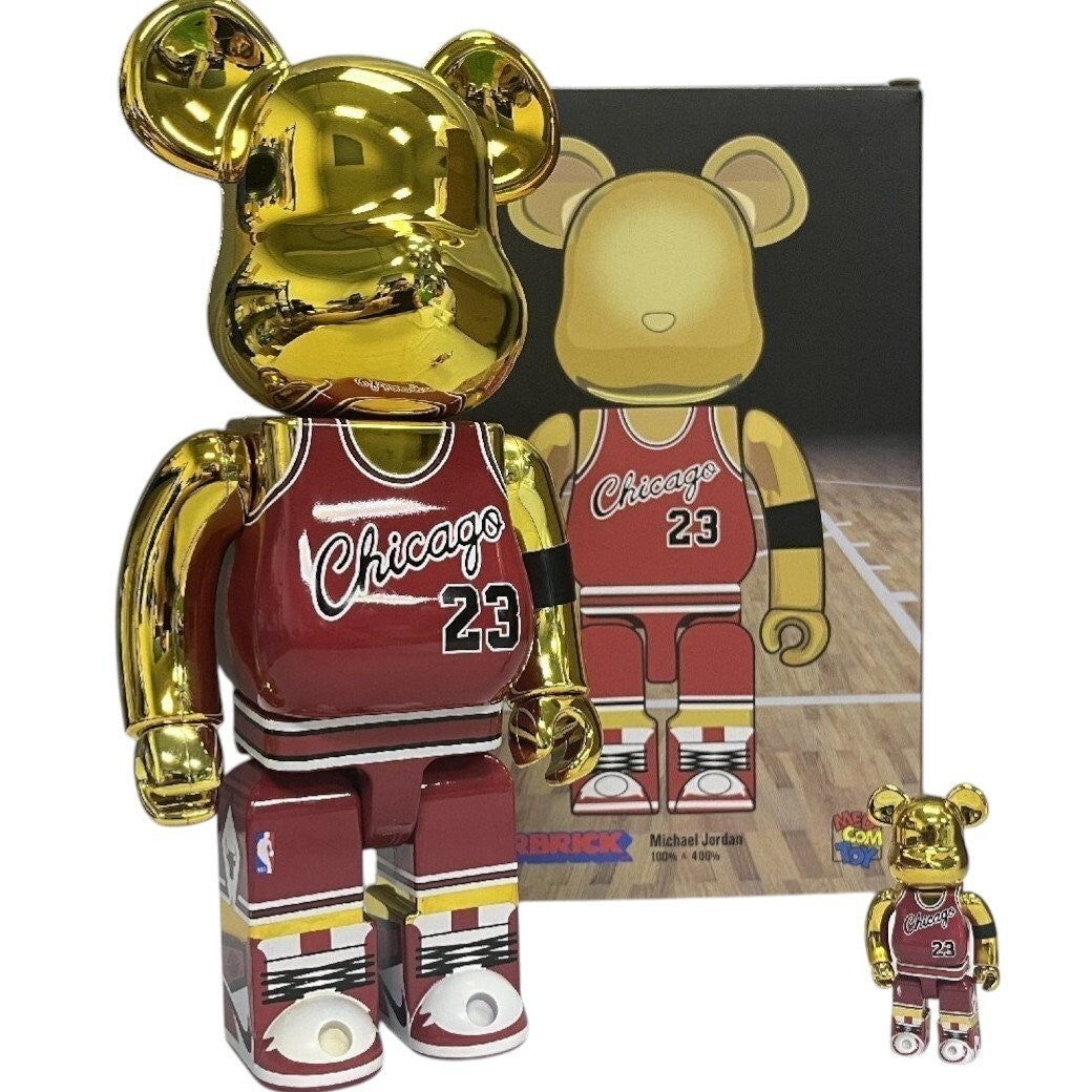 BE@RBRICK Michael Jordan 1985 ROOKIE JERSEY 400％ Action Figure Medicom Toy